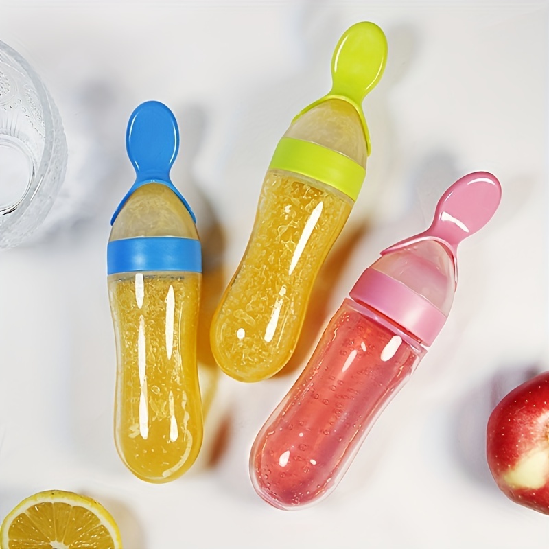Baby Feeding Silicone Bottle w - Baby Food Lunch recension och pris