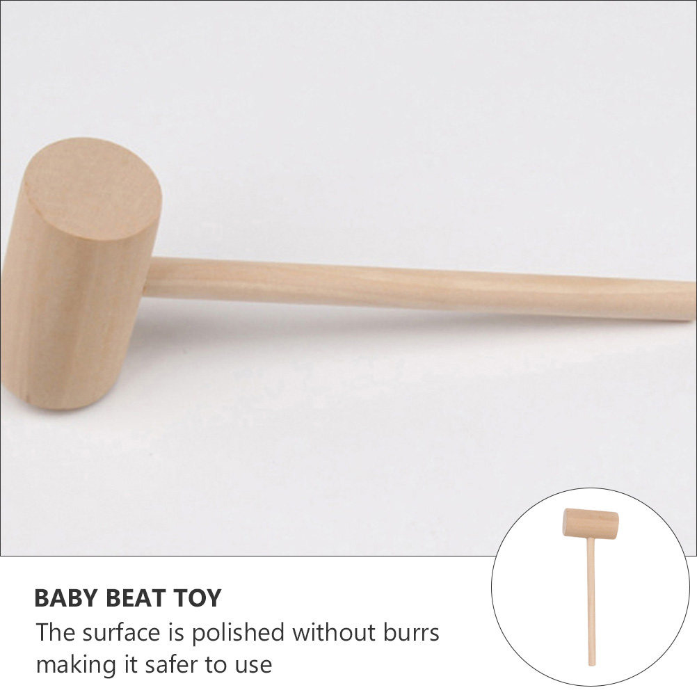 20Pcs Mini Wooden Hammers Soli - Baby Food In Restaurant recension och pris