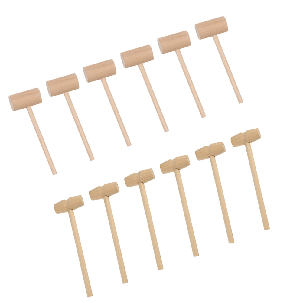 20Pcs Mini Wooden Hammers Soli - Baby Food In Restaurant recension och pris