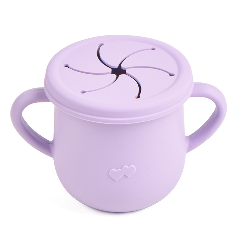 Baby Silicone Feeding Cups Por - Snack Container Travel recension och pris