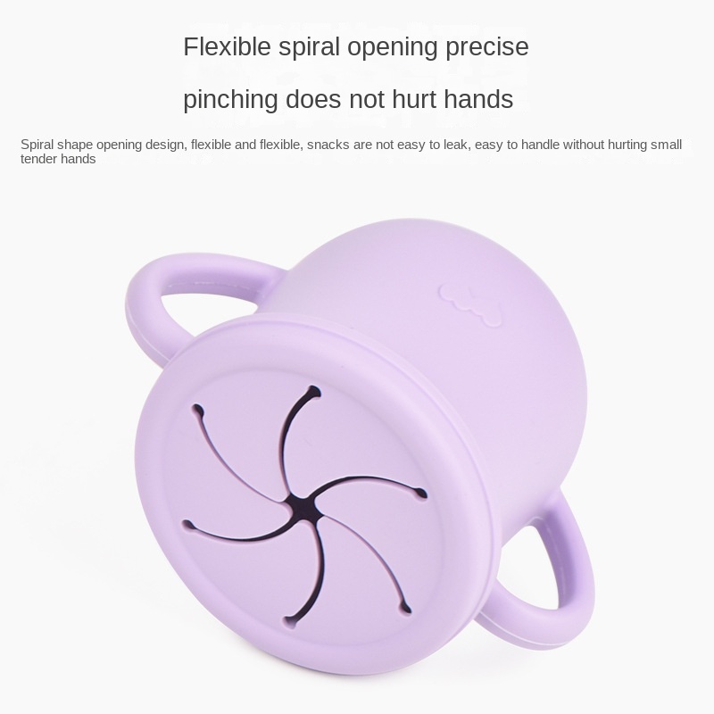 Baby Silicone Feeding Cups Por - Snack Container Travel recension och pris