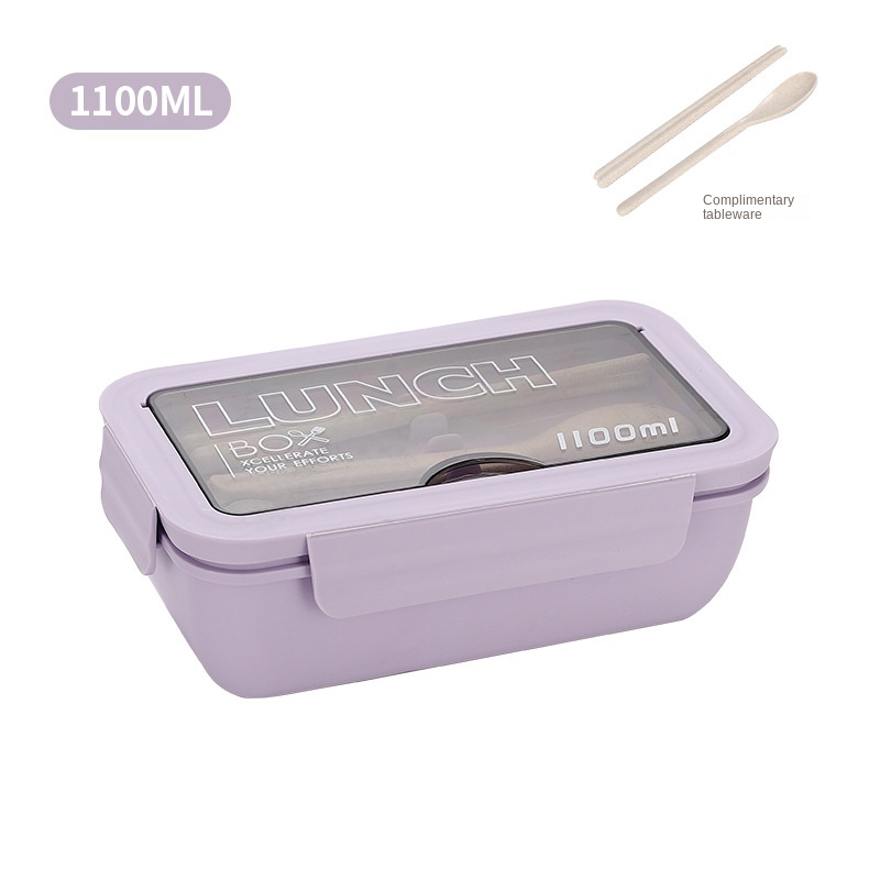 1100ML Microwave Lunch Box wit - Baby Food Lunch recension och pris
