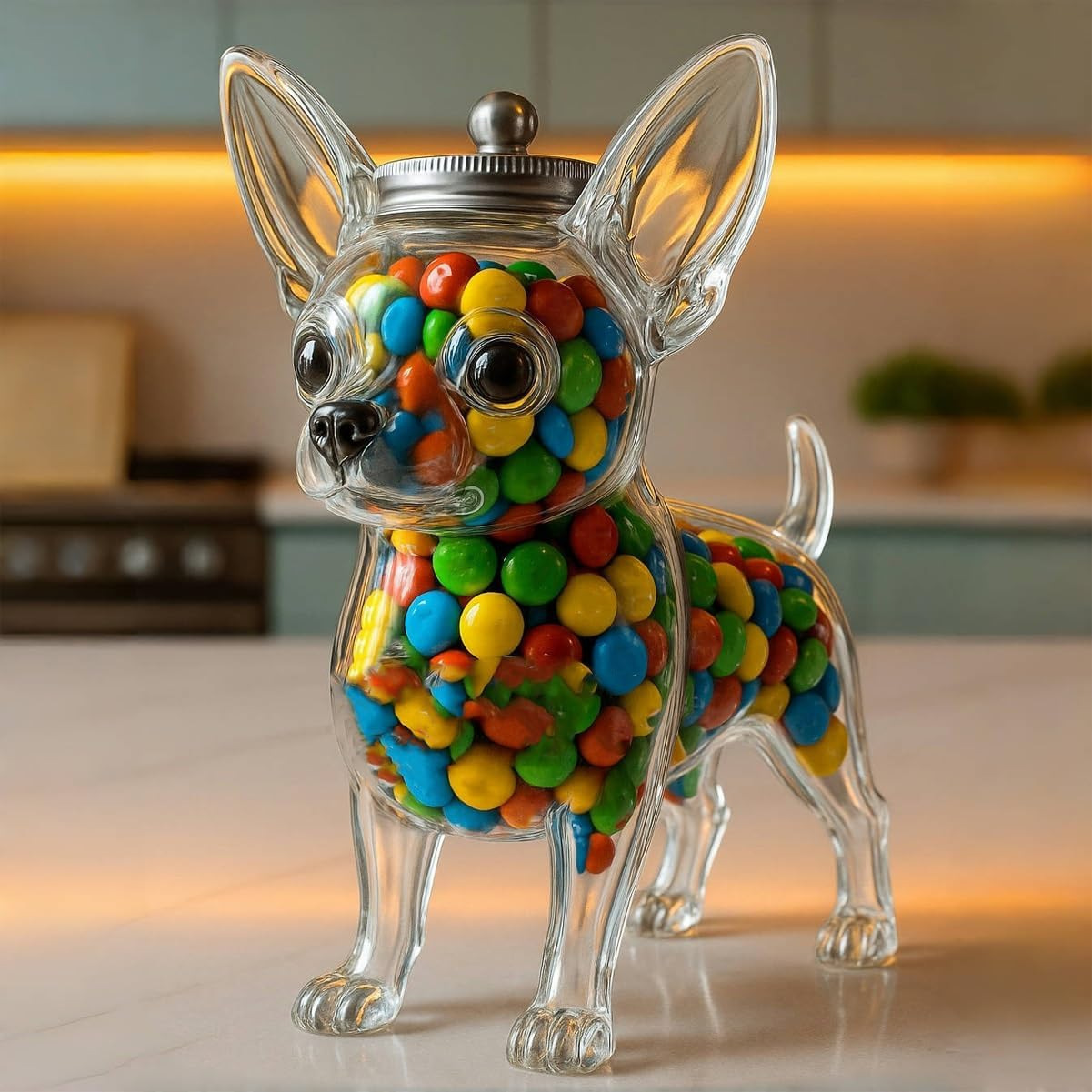 Chihuahua Shaped Container Fre - Snack Container Travel recension och pris