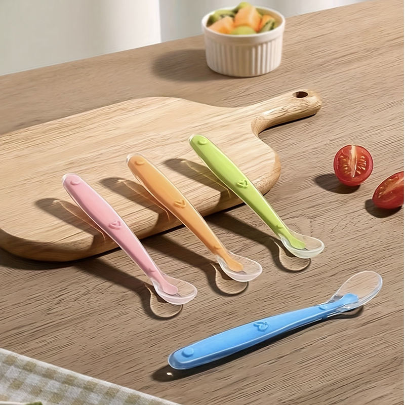 1/2pcs Soft Tip Baby Silicone  - Baby Food Lunch recension och pris