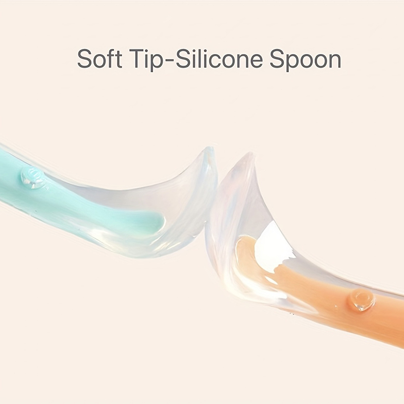1/2pcs Soft Tip Baby Silicone  - Baby Food Lunch recension och pris
