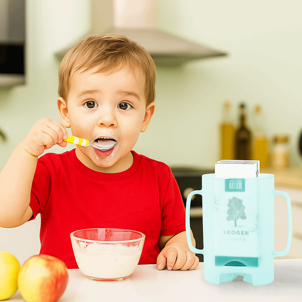 Plastic Squeeze Pouch Holder C - Baby Food Reusable Pouches recension och pris