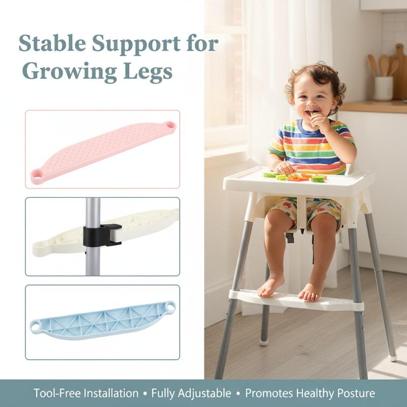 Adjustable High Chair Foot Res - Baby Food Eating Chair recension och pris