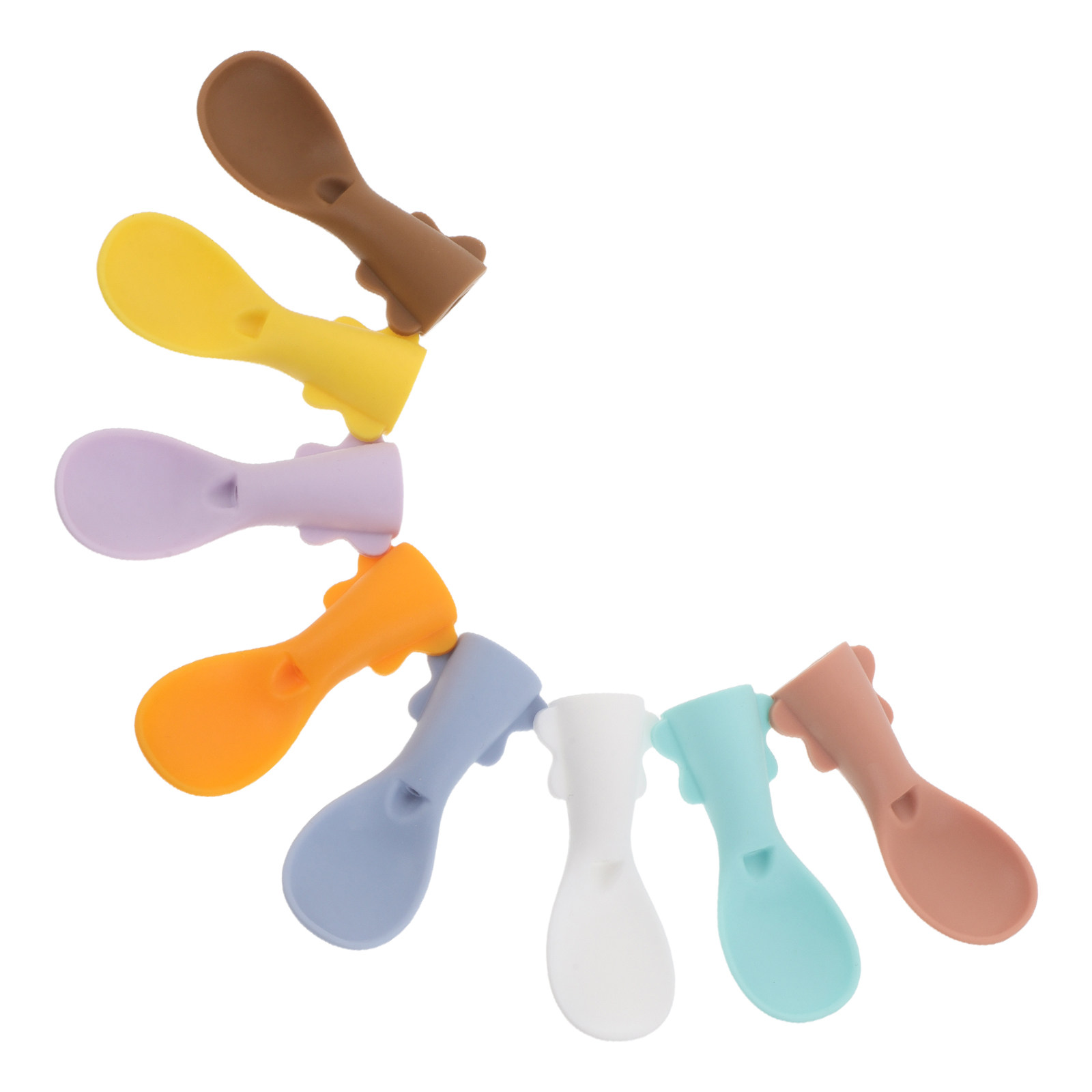 8Pcs Baby Food Pouch Spoon Att - Baby Food Reusable Pouches recension och pris