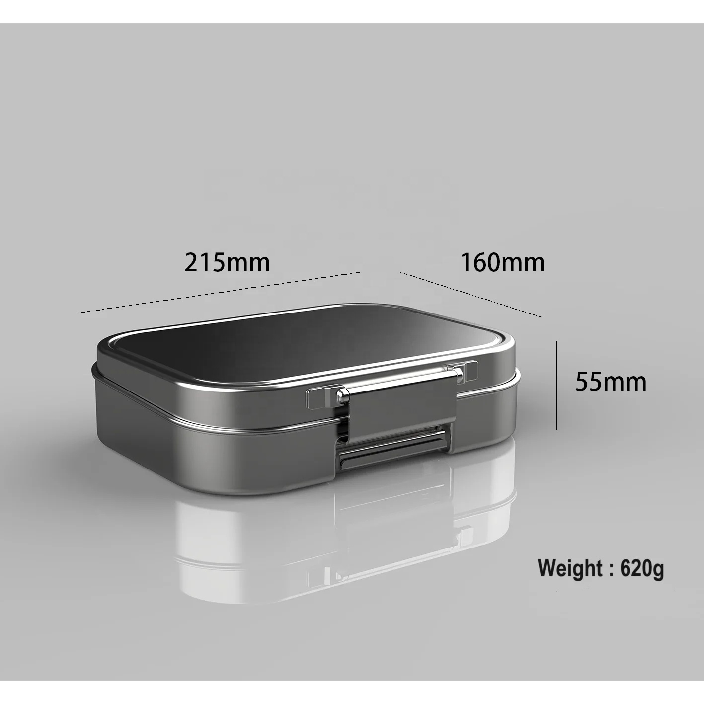 304 medium stainless steel can - Snack Container Travel recension och pris