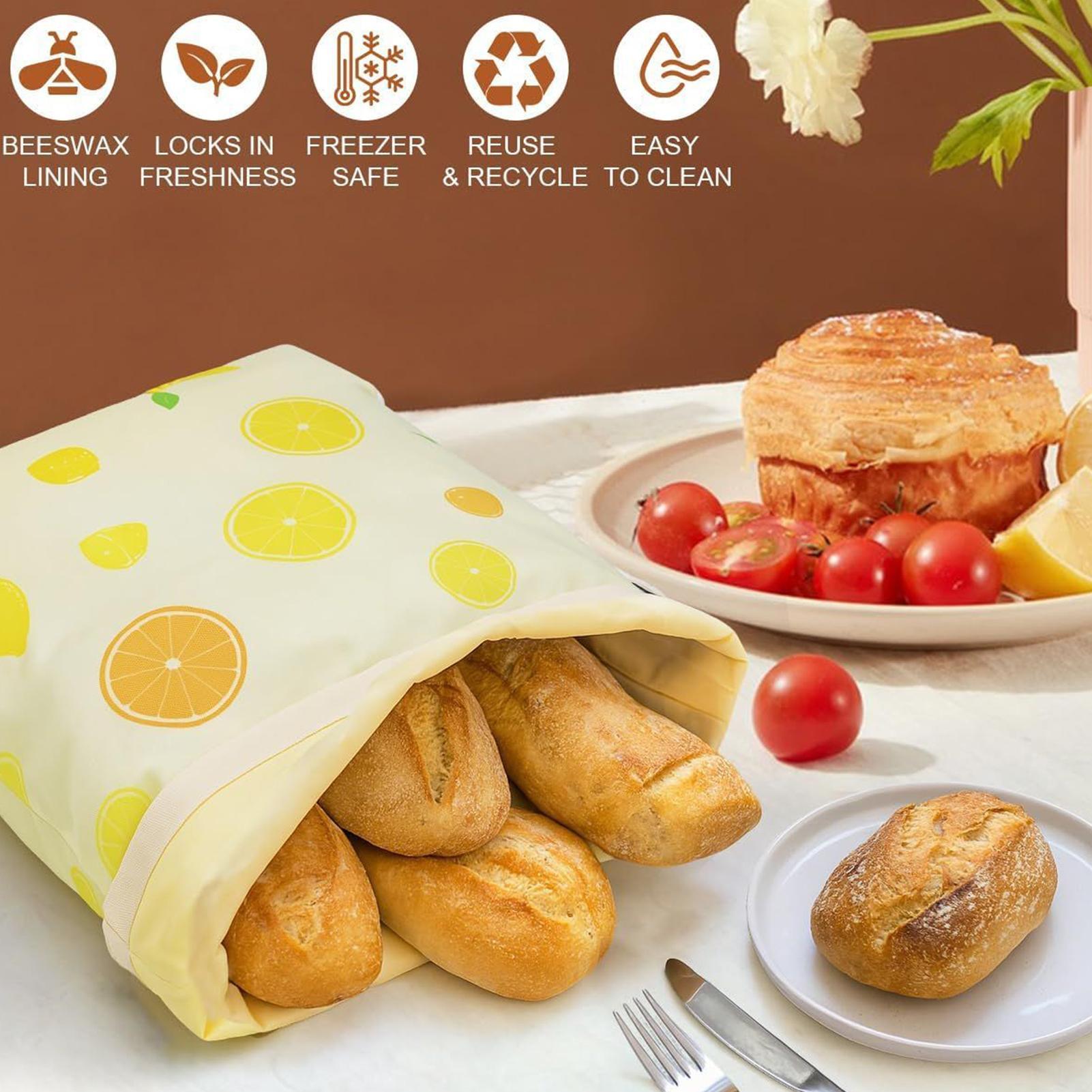 Bread Bags Reusable Reusable B - Food Pouch Reusable recension och pris