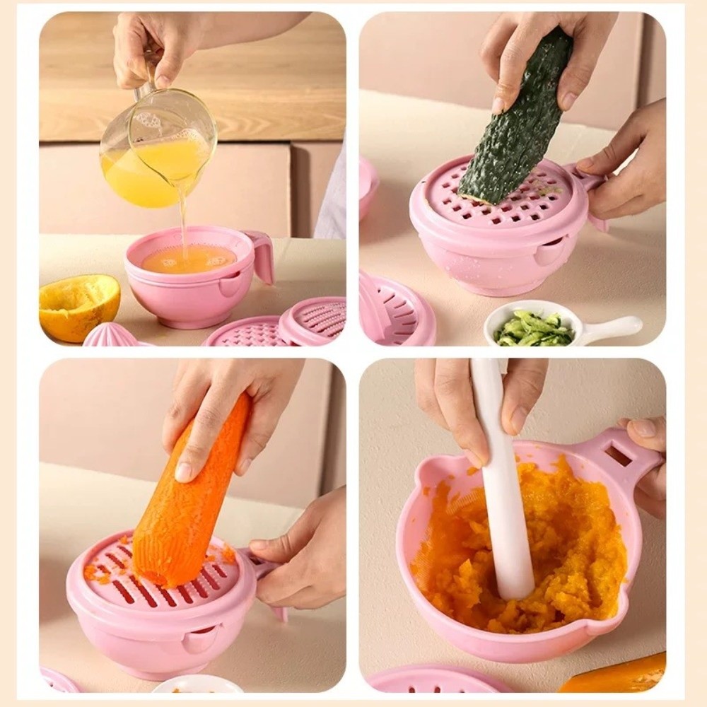 Solid color Baby Food Grinding - Baby Food Grinding Bowl recension och pris