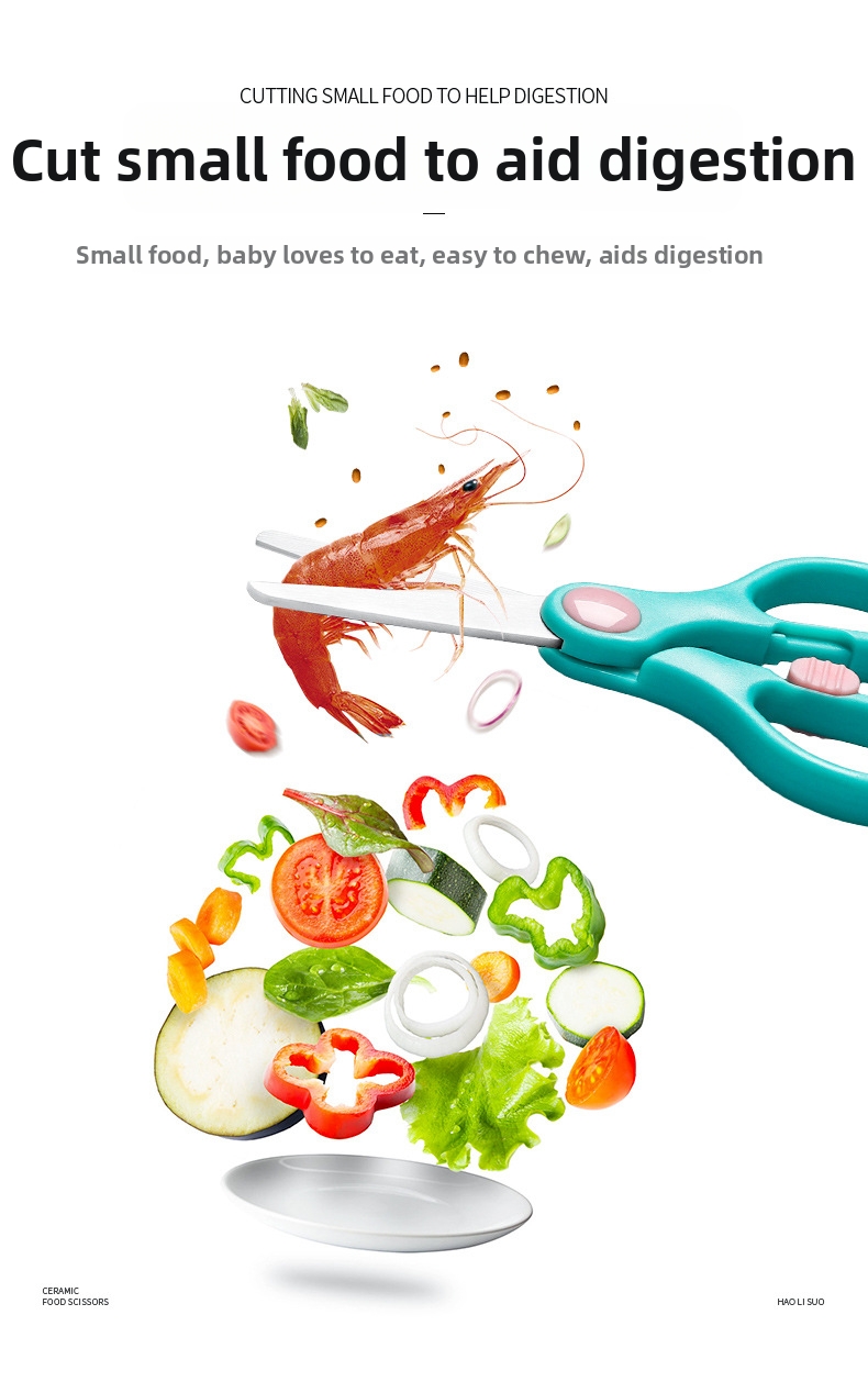 Ceramic Scissors For Baby Food - Baby Food Scissors recension och pris