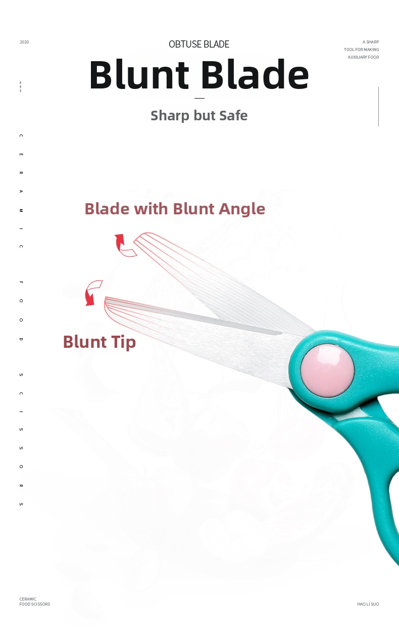 Ceramic Scissors For Baby Food - Baby Food Scissors recension och pris