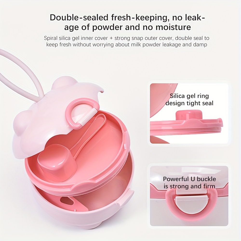 1pc Portable Four-Layer Milk P - Snack Container Travel recension och pris