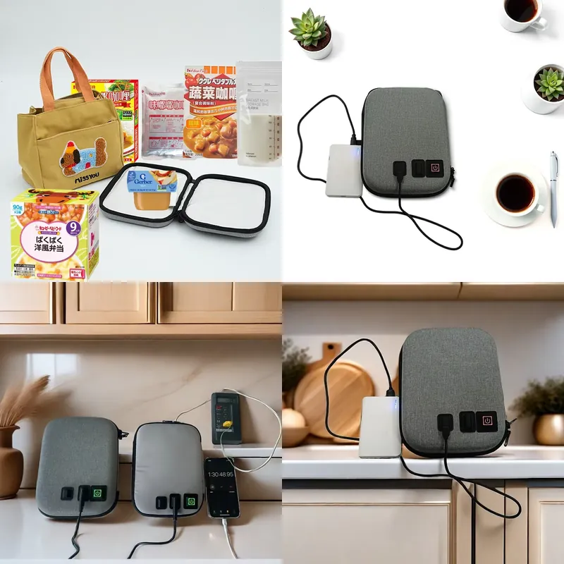 【CHIMU HOME】 Portable USB-Powe - Baby Food Reusable Pouches recension och pris