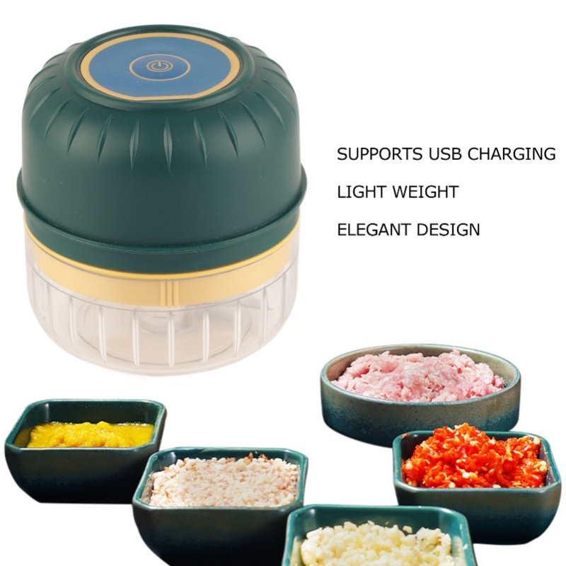 250ML Garlic Chopper 3 Blades  - Baby Food Yellow recension och pris