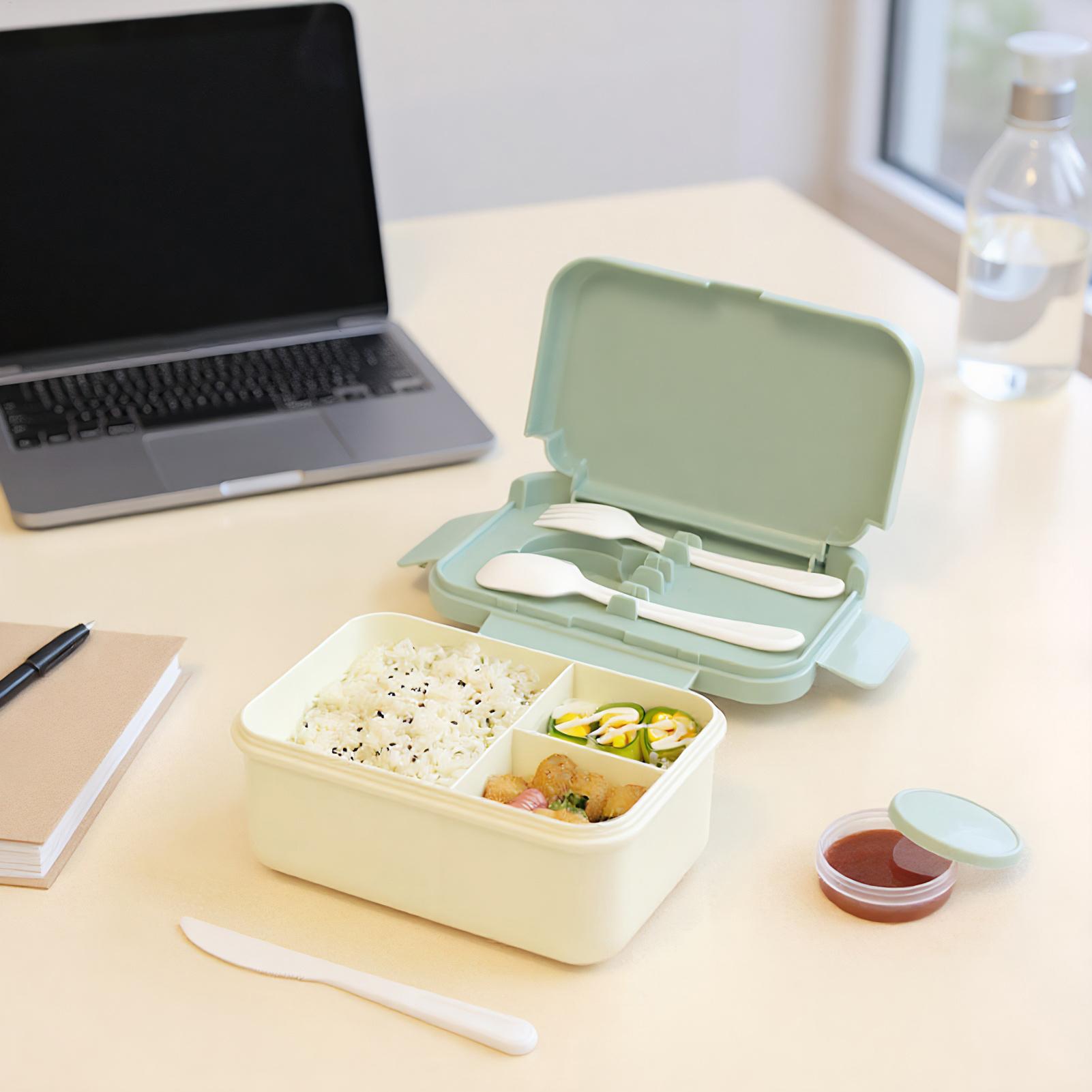 Kids Lunch Box Leak Proof 3 Co - Snack Container Travel recension och pris