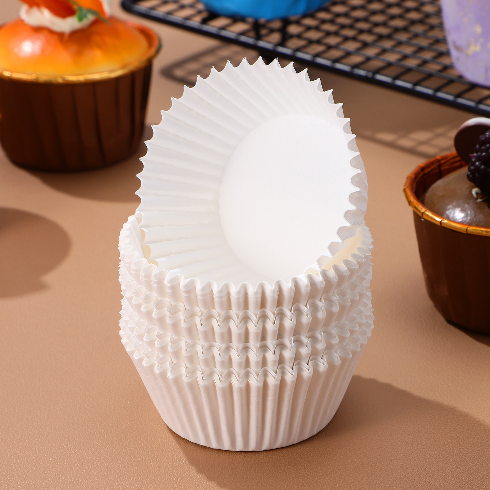 100Pcs Eco Friendly Cupcake Li - Baby Food In Restaurant recension och pris