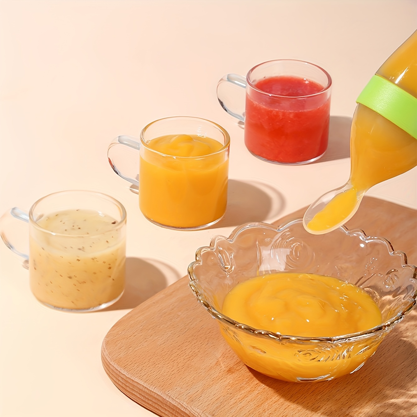 9pcs Feeding Cutlery:1 Silicon - Baby Food Lunch recension och pris