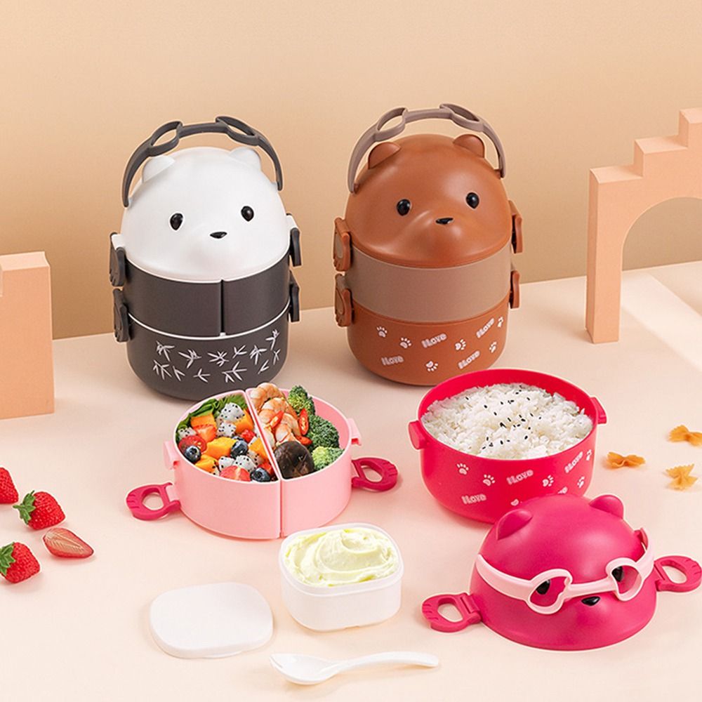 1Pcs New Eyeglass Bear Thermal - Baby Food Lunch recension och pris