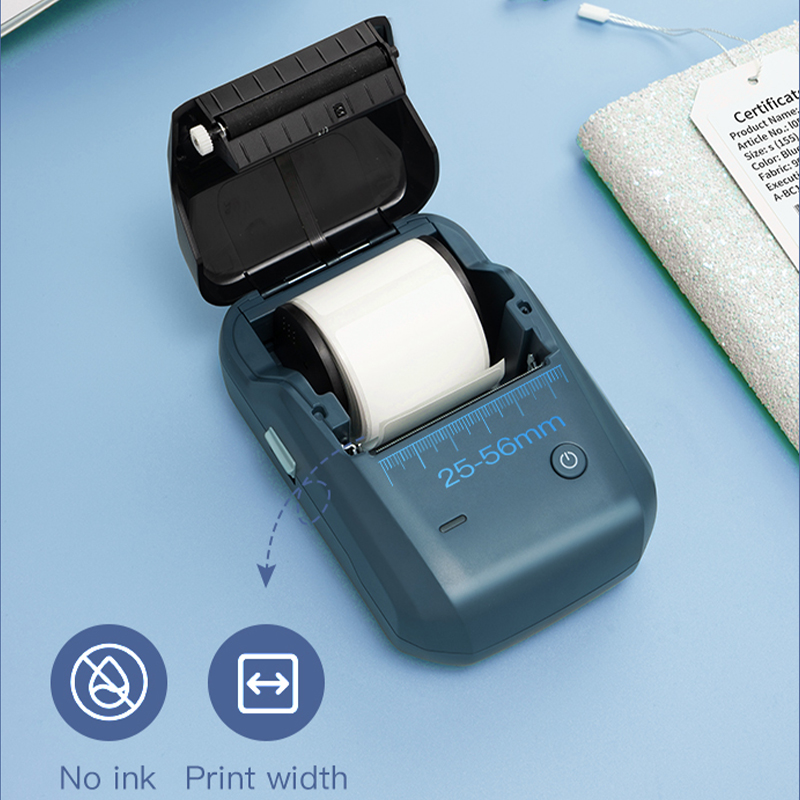 Mini Label Thermal Printer Nii - Baby Food Label recension och pris