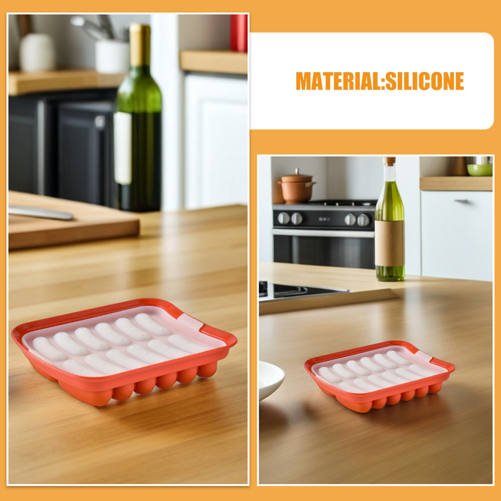 Silicone Sausage Mold 12 Cavit - Baby Food Homemade recension och pris