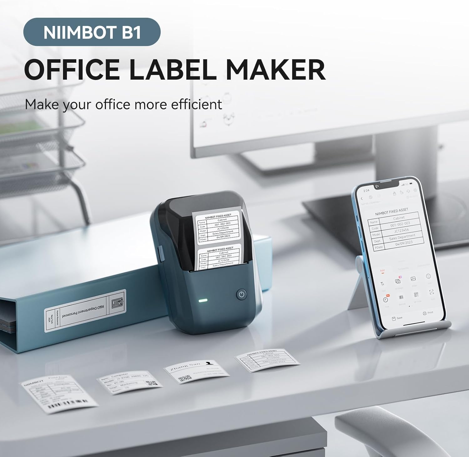 Niimbot B1 Mini Label Thermal  - Baby Food Label recension och pris