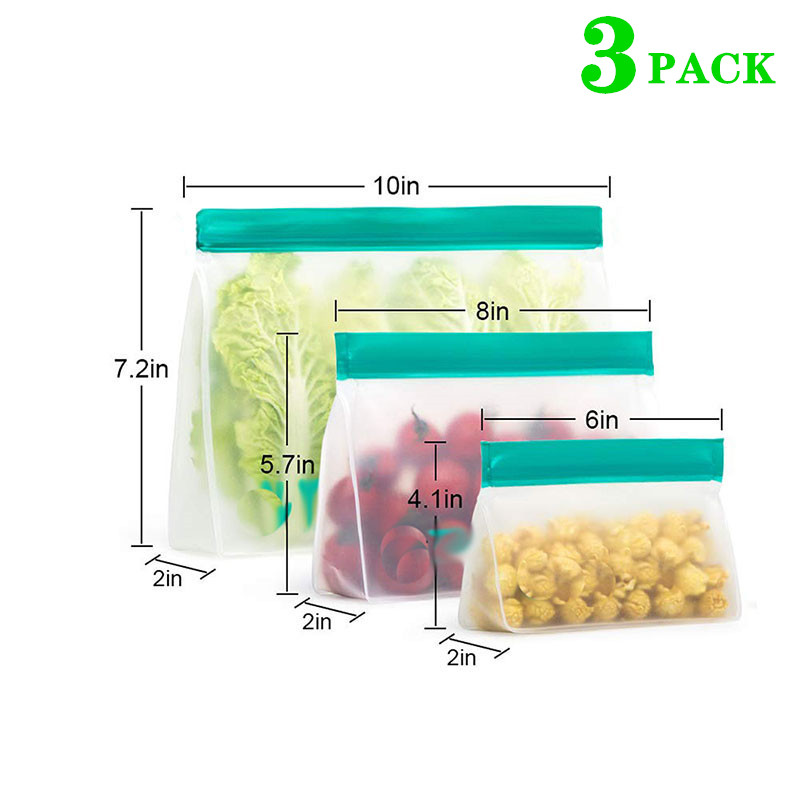 Reusable Food Storage Bag Upgr - Food Pouch Reusable recension och pris