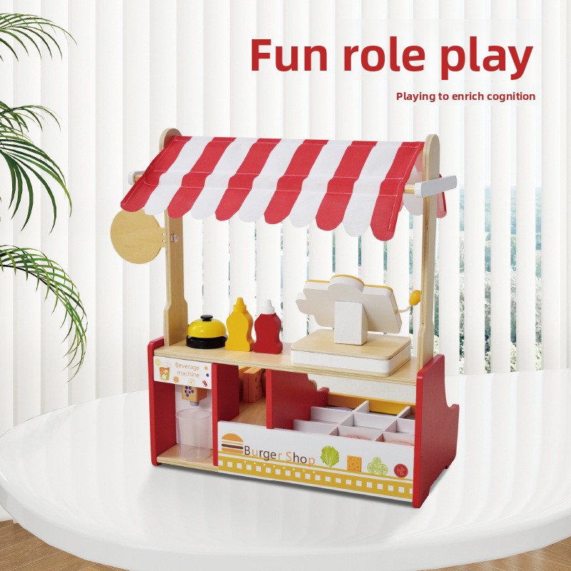 Children Toy Puzzle Wood Hambu - Baby Food In Restaurant recension och pris