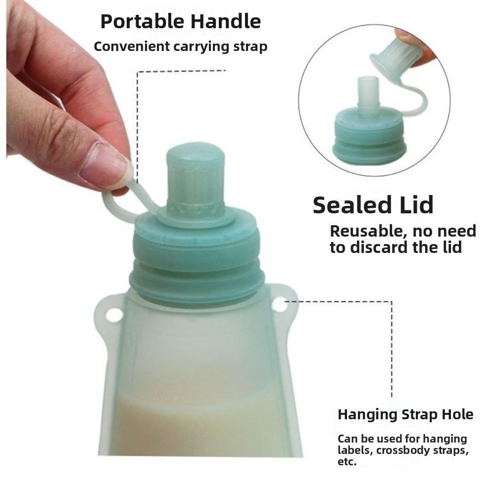BPA Free Silicone Baby Food Po - Baby Food Reusable Pouches recension och pris