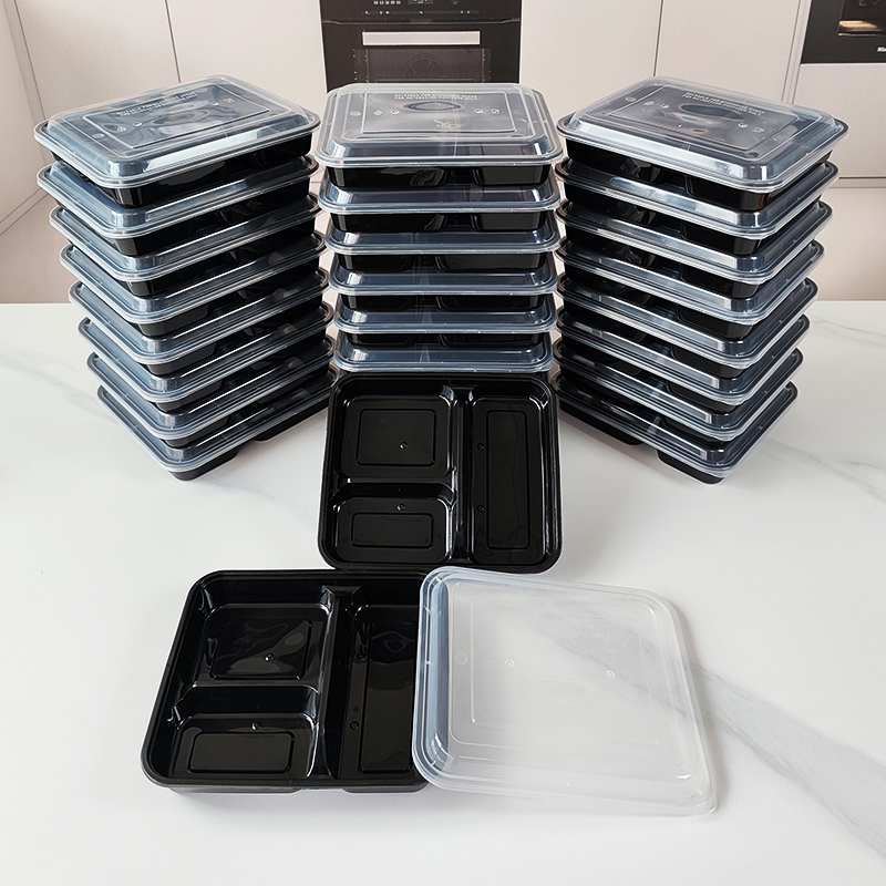 3-Compartment 34 Oz/1000 Ml, 1 - Snack Container Travel recension och pris