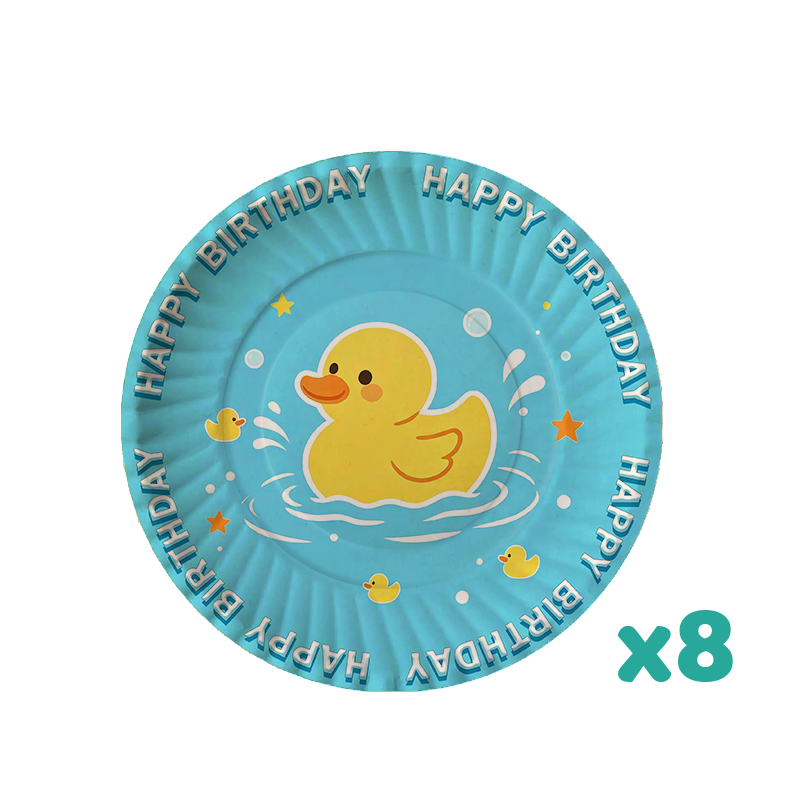 Yellow Rubber Duck Birthday Pa - Baby Food Yellow recension och pris