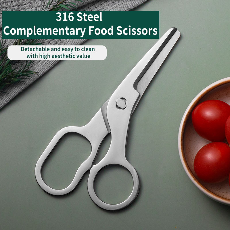 TUPI - Stainless Steel Scissor - Baby Food Scissors recension och pris