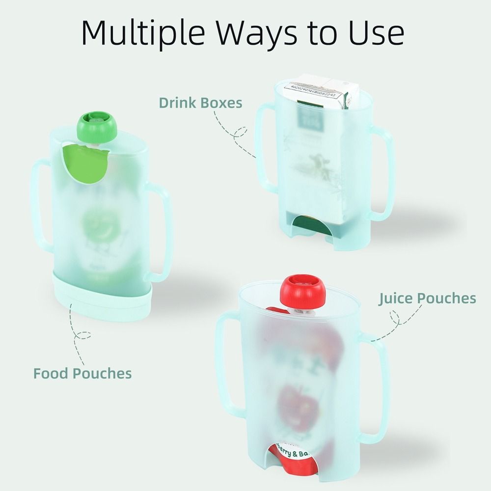 Plastic Squeeze Pouch Holder S - Baby Food Reusable Pouches recension och pris