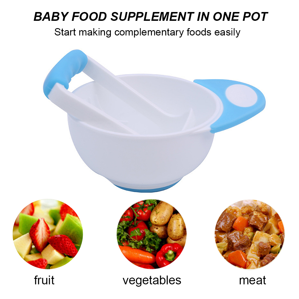 Baby Grinding Bowl Manual Kids - Baby Food Grinding Bowl recension och pris