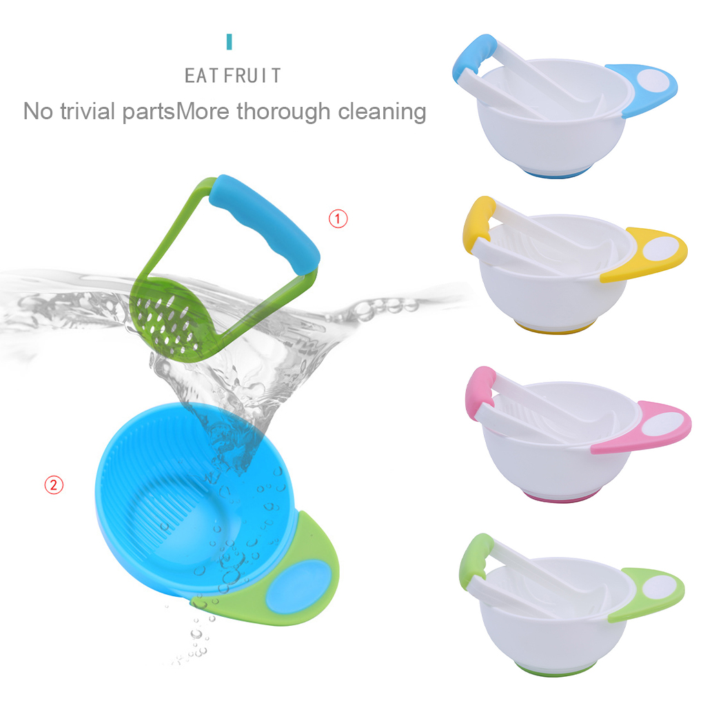 Baby Grinding Bowl Manual Kids - Baby Food Grinding Bowl recension och pris